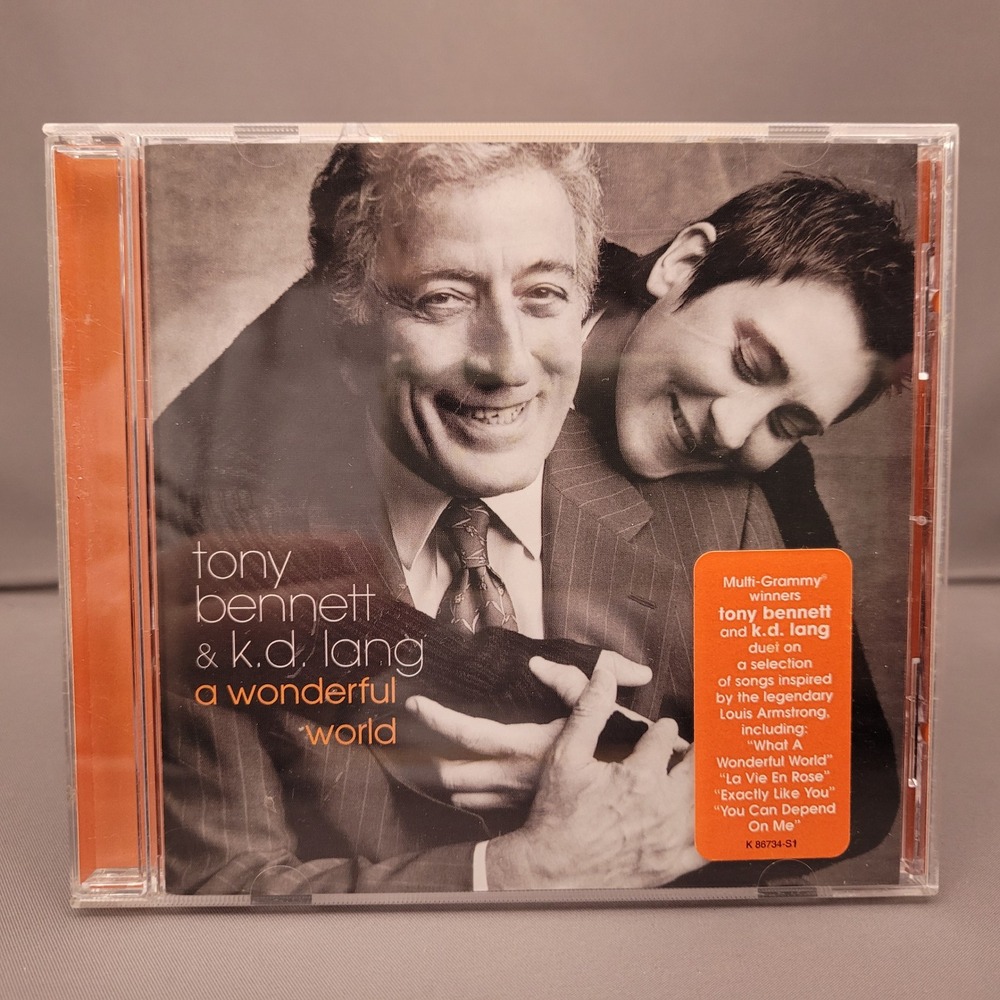 A Wonderful World by Tony Bennett & k.d. lang (CD, 2002)
